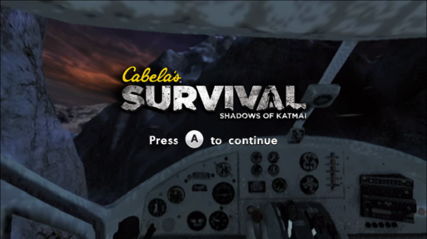 Cabela's Survival: Shadows Of Katmai screenshot 3 for Wii